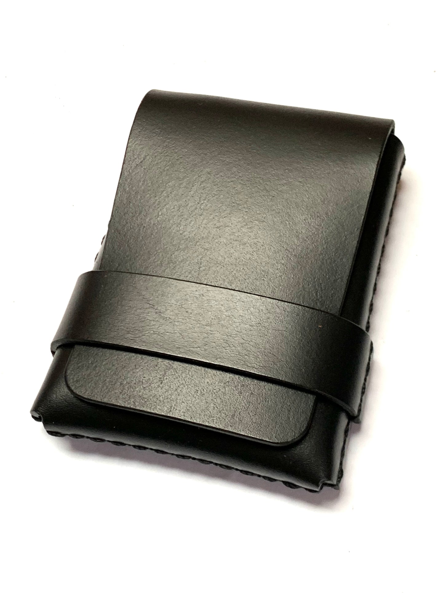 Billetera de Cuero Atalanta Thicker Black