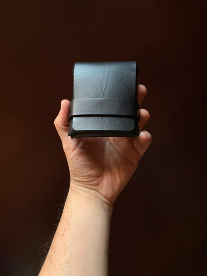 Billetera de Cuero Atalanta Black