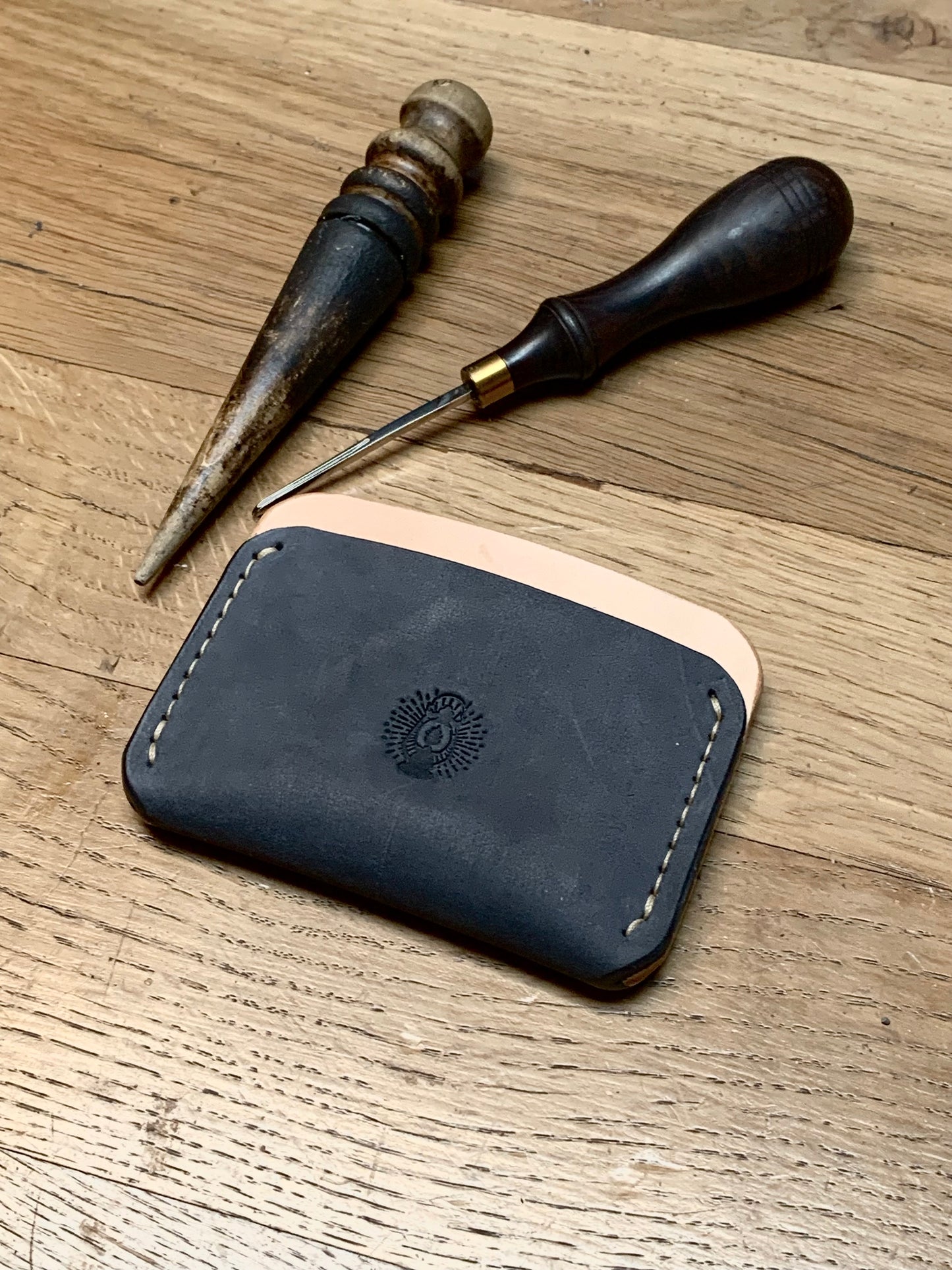 Tarjetero de Cuero Jacob