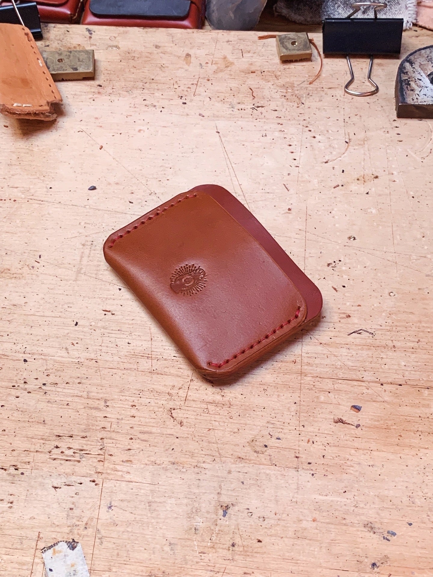 Tarjetero de Cuero Jacob