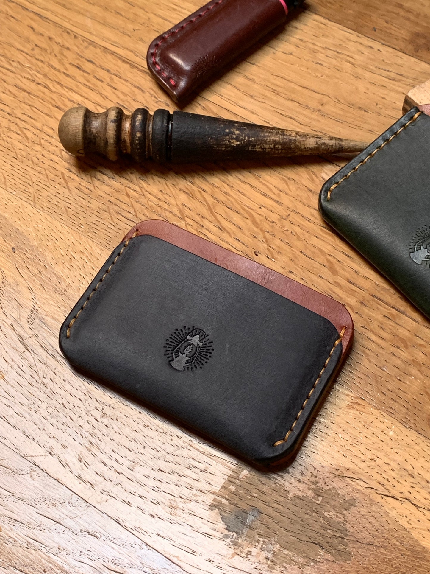 Tarjetero de Cuero Jacob