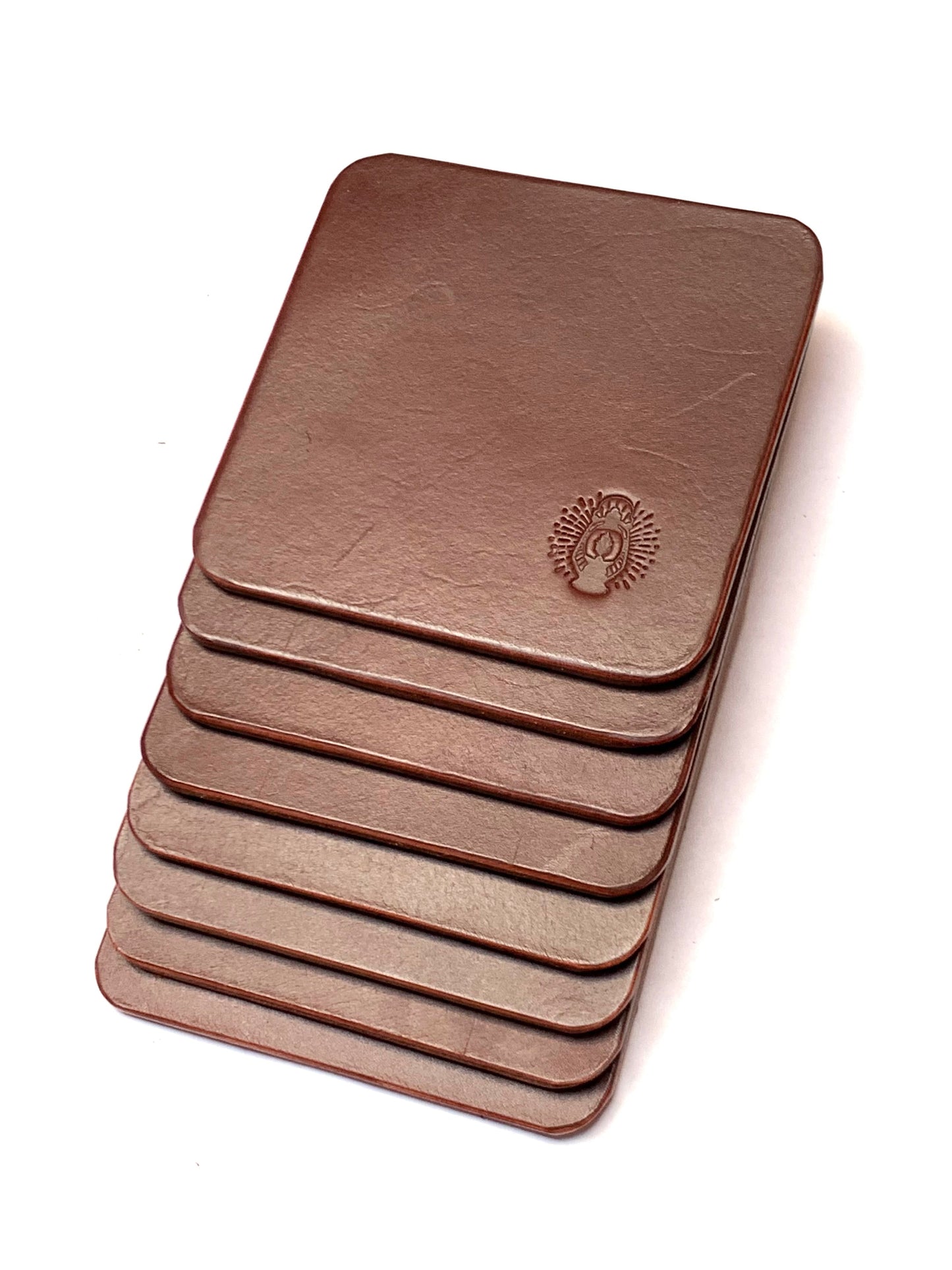 Posavasos de Cuero Marcel (Set de 9 piezas)